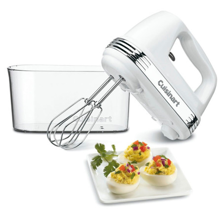 Batedeira de Mão com Estojo Cuisinart HM-90S 9 Velocidades 220W 110V  Branco