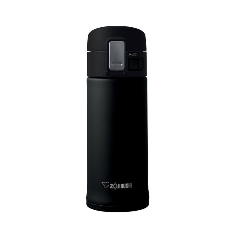 Garrafa Térmica Zojirushi SM-KHE36BA Inox 360ML - Preto