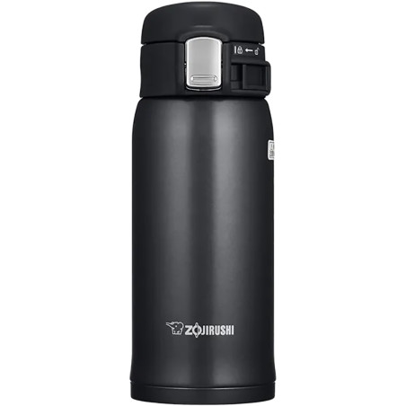 Garrafa Térmica Zojirushi SM SD36BC Inox 360ML Preto