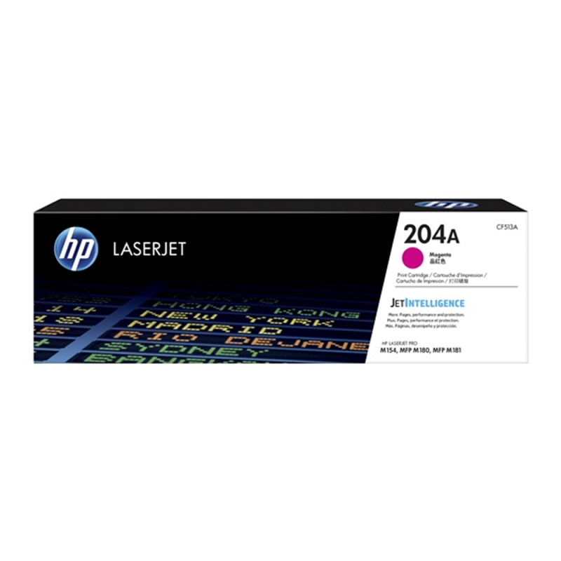 Toner HP CF513A (204A) Magenta - 900 páginas LaserJet Pro