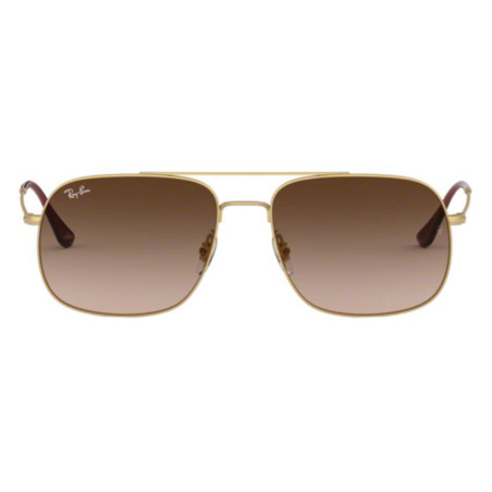 Óculos Ray Ban Feminino RB3595 901313 59 - Gold Brown