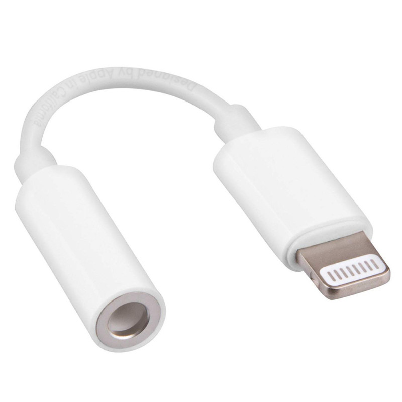 Adaptador Mini Jack 3.5MM para Lightning Apple MMX62AM/A - Branco