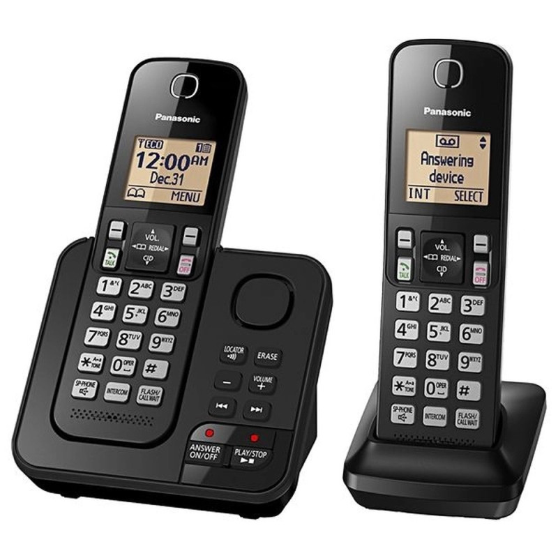 TELEFONE PANASONIC KX-TGC362LAB 2 HANDSETS CORDLESS 110 - KX-TGC362LAB