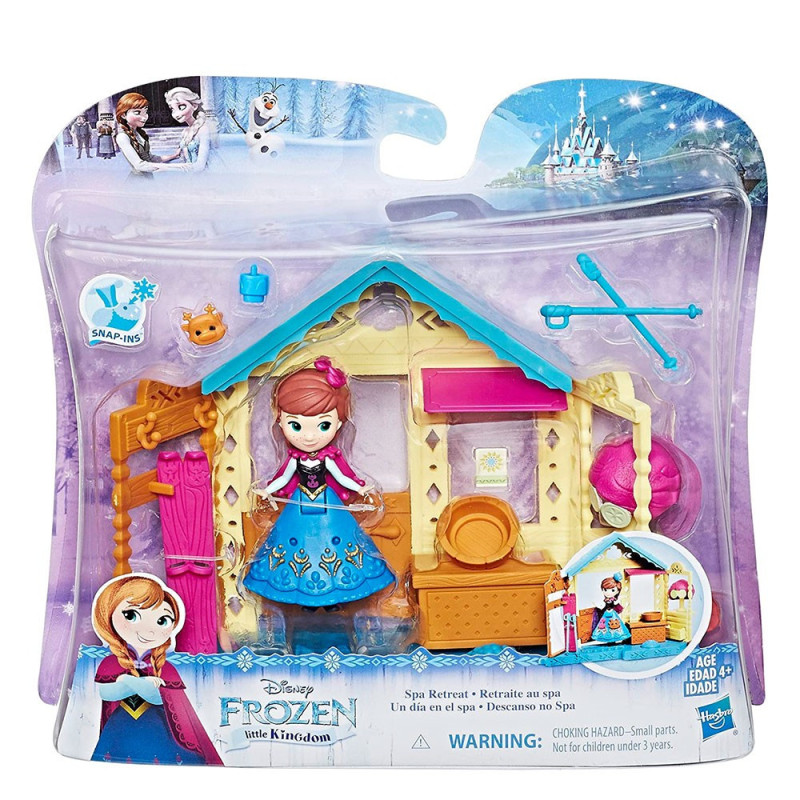 Boneca Hasbro E0234 Frozen SD Anna Spa Retreat Playset