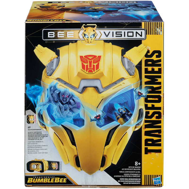 Máscara AR Bee Vision E0707 Hasbro - Transformers para niños