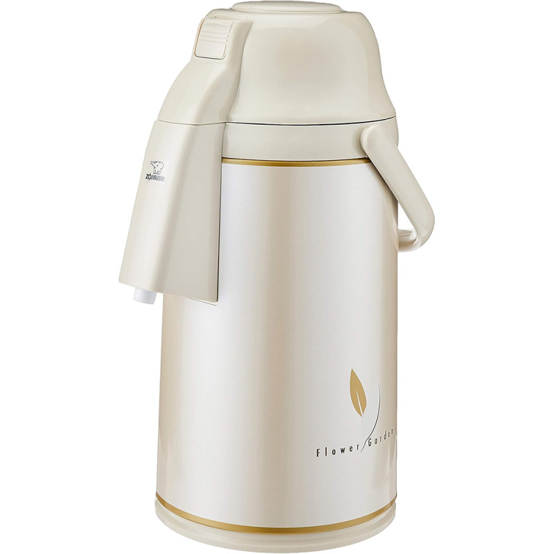 Garrafa Termica Zojirushi VRKE-25NCA Air Pot  2.5L - Bege
