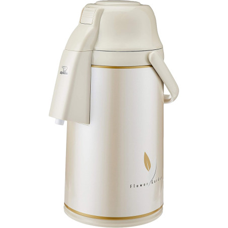 Garrafa Termica Zojirushi VRKE-25NCA Air Pot  2.5L - Bege