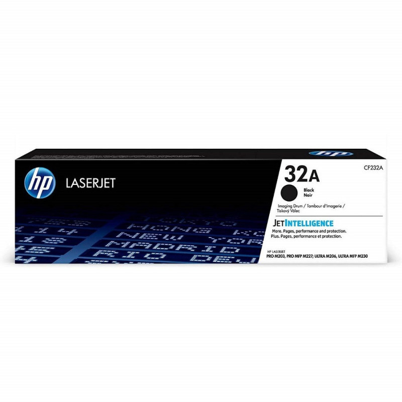 Cartucho tóner HP CF232A (32A) negro, capacidad 23000