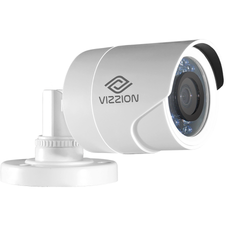 Câmera de Vigilância Vizzion VZ-BD0T-I3F FHD Bullet 2.8MM 2MP IR 30M 1080P