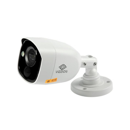 Câmera de Vigilância Vizzion VZ-BD0T-PIRLO FHD Bullet 2.8MM 2MP IR 20M Detecção Pir Alarme 1080P