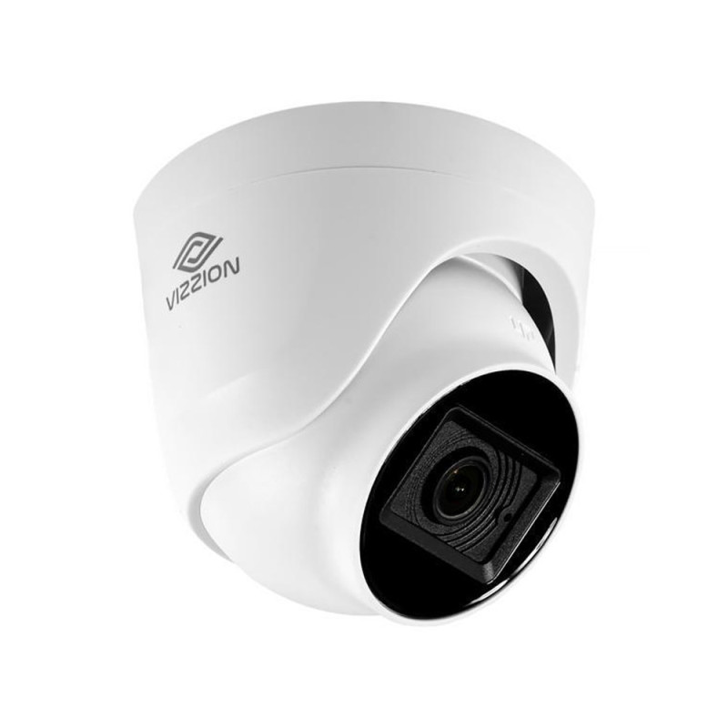 Câmera De Vigilância Vizzion VZ-DD0T-ITPFS FHD Dome 2.8MM 2MP IR 20M Audio 1080P