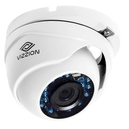 Câmera de Vigilância Vizzion VZ-DC0T-IRPF HD Dome 2.8MM 1MP 720P