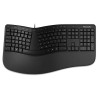 Teclado Microsoft LXN-00003 Ergonômico Espanhol - Preto