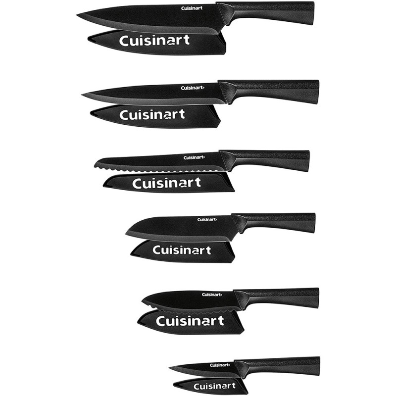 Jogo De Facas Cuisinart C55-12PMB Preto 12 Peças