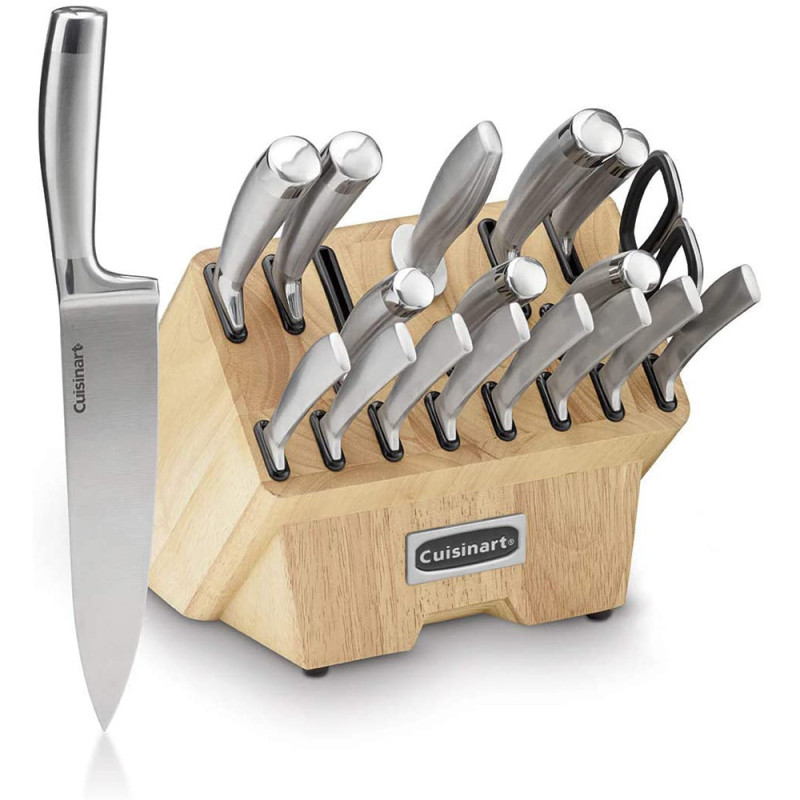 Jogo De Facas Cuisinart C77SS-19P Inoxidável Normandia - Cinza 19 Peças