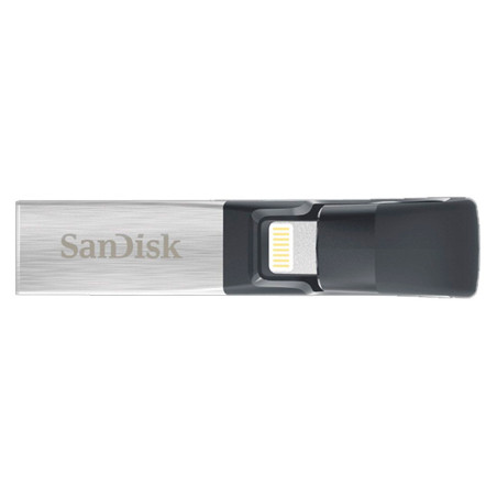 Pendrive SanDisk iXpand Flash Drive 16GB USB 3.0/Lightning - SDIX30C-016G-GN6NN