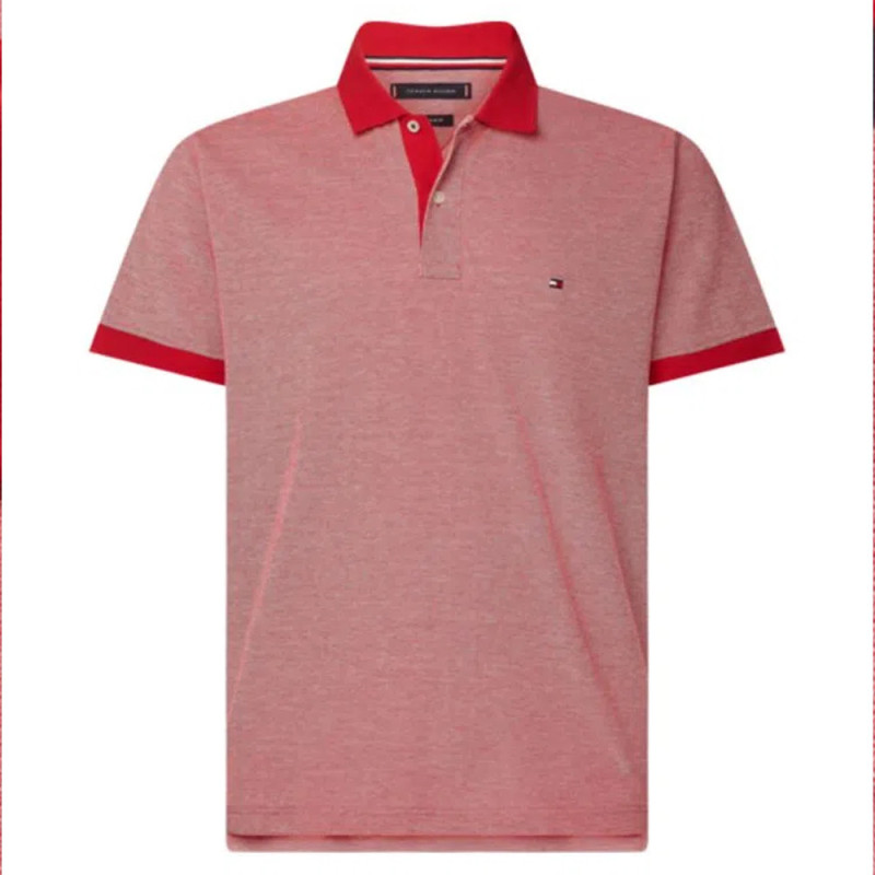 Camiseta Tommy Hilfiger Polo Masculino MW0MW12560-XLG-00 XL Primary Red