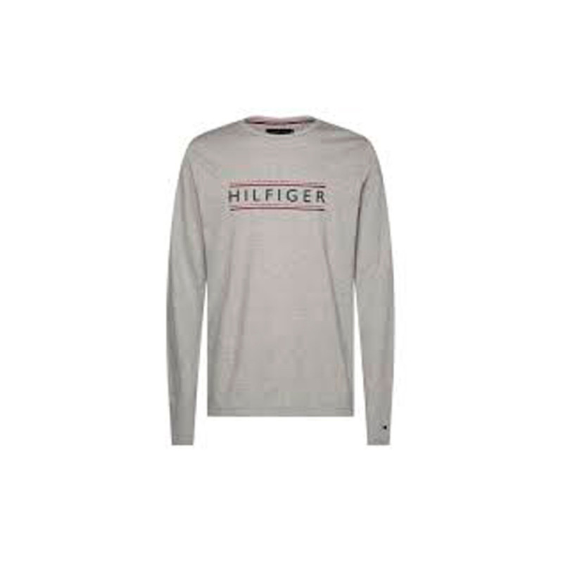Camiseta Tommy Hilfiger Masculino MW0MW12609-P9V-00 L Cloud Heather
