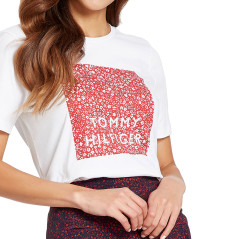 Camiseta Tommy Hilfiger Feminina WW0WW26661-02S-000 M...