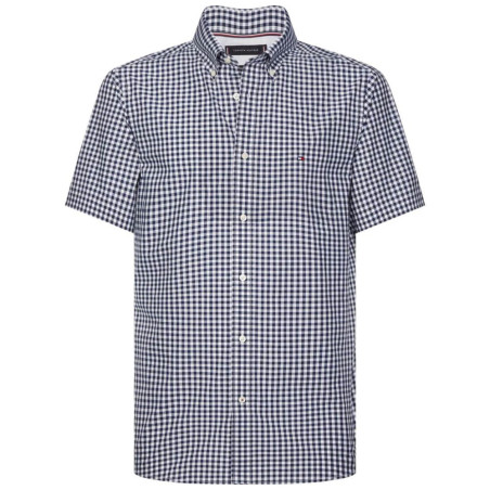 Camisa Tommy Hilfiger Masculino MW0MW12678-0MU-00 M Desert Sky / White