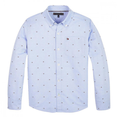Camisa Tommy Hilfiger Infantil Masculino KB0KB05410-CI6-000 10 - Regatta