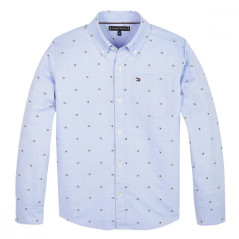 Camisa Tommy Hilfiger Infantil Masculino...