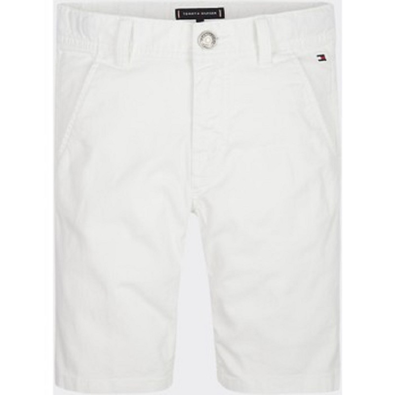 Tommy Hilfiger Boys' Shorts - Bright White, Size 12