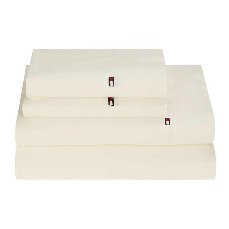Jogo De Lençol Tommy Hilfiger 10T1440-FU-W1-000-641 Full - Marshmellow