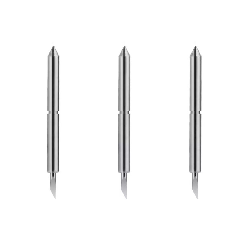 UZIEN KIT COM 3 LAMINAS PARA C220 X3 ROCK SPACE KNIFE NEEDLE  - 6941402710811