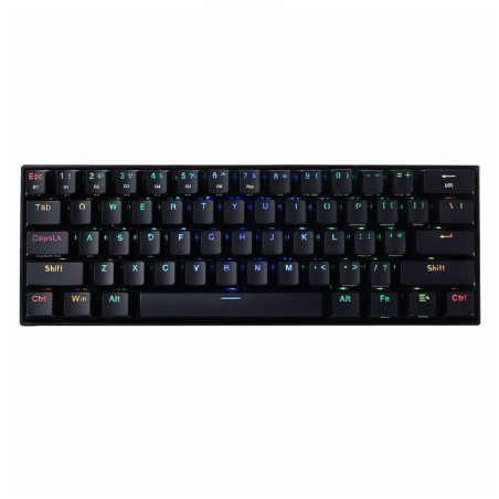Teclado Gamer Mecânico Redragon Draconic K530 RGB USB-C  Inglês - Preto K530-RGB