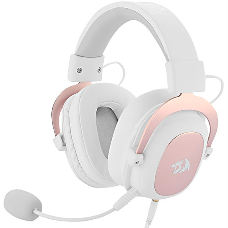 Headset Redragon Zeus 2 H510W Mini Jack 3.5 mm - Branco