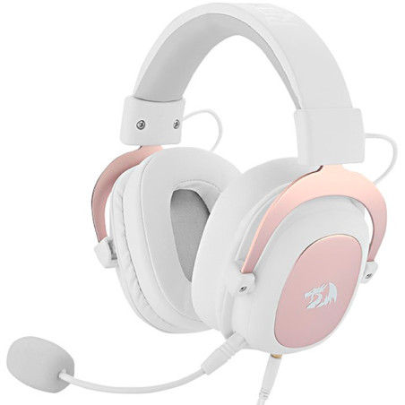 Headset Redragon Zeus 2 H510W Mini Jack 3.5 mm - Branco