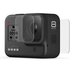 Protetor De Tela E Protetor De Lente GoPro Para HERO8 -...
