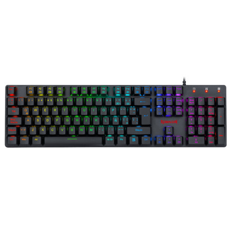 Teclado Gamer Mecânico Redragon Shrapnel K589 RGB USB Inglês - Preto K589RGB-SP