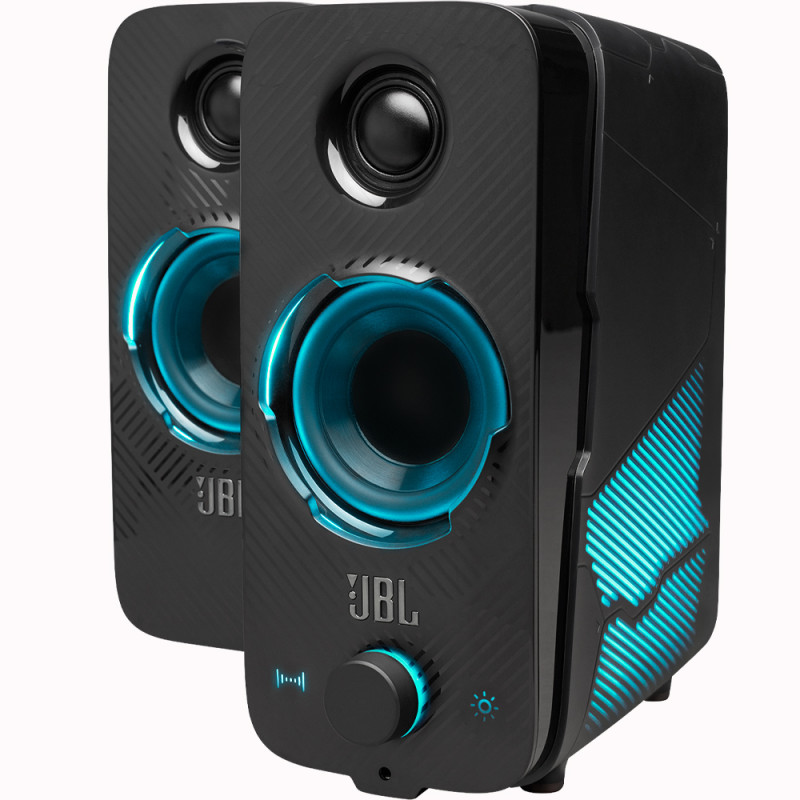 Speaker JBL Quantum Duo Bluetooth 20W RMS - Preto Som surround