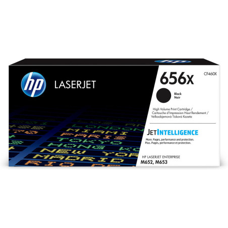 Toner HP 656X Preto - CF460X