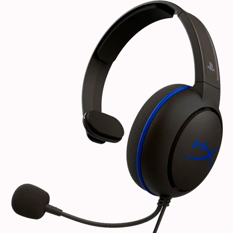 Headset HyperX Cloud Chat Mini Jack 3.5 mm - Preto HX-HSCCHS-BK/AM