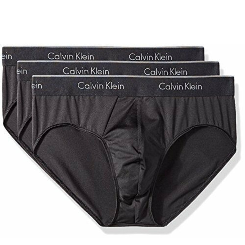 Cueca Calvin Klein Masculino NB1291-001 S - Preto - 3 Peças