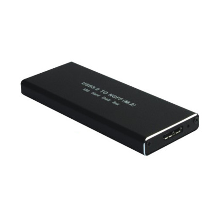 Gaveta para HD SSD M.2 SATELLITE USB 3.0 - Preto AX-203S