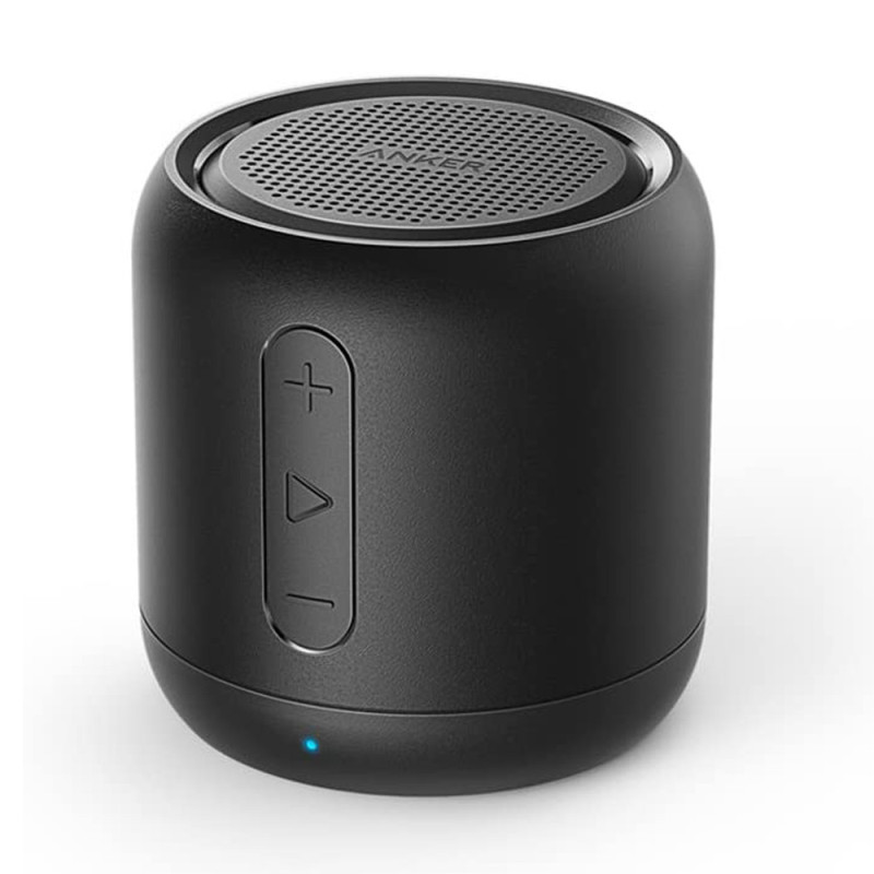 Speaker Anker Bluetooth Soundcore Mini 5W Micro-Sd, Radio FM Bateria 15 Horas Preto - A3101H13