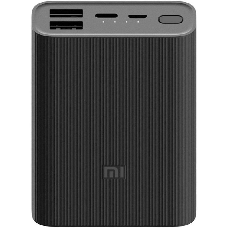 Carregador Portátil Xiaomi Mi Power Bank 3 Ultra Compact 10.000 mAh USB-A/USB-C - Preto 28965 BHR4412GL PB1022ZM