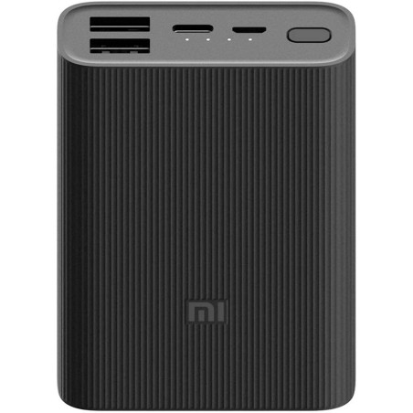 Carregador Portátil Xiaomi Mi Power Bank 3 Ultra Compact 10.000 mAh USB-A/USB-C - Preto 28965 BHR4412GL PB1022ZM