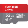 Cartão de Memória Micro SD SanDisk Ultra SDHC 32GB 120 MB/s Class 10 A2 - SDSQUA4-032G-GN6MA