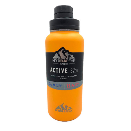 Garrafa Térmica Hydrapeak HP-WIDE-32-MANGO-CHUG 946ML  Mango