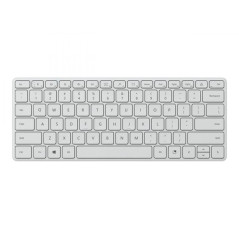 Teclado Compacto Microsoft Bluetooth Espanhol Glacier - 21Y-00033