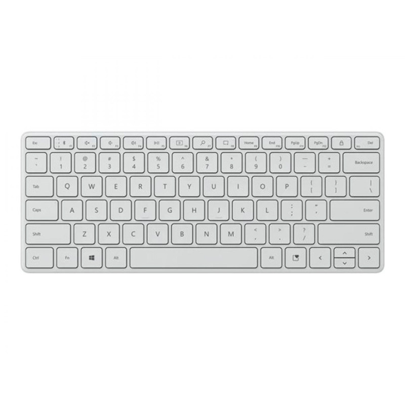 Teclado Compacto Microsoft Bluetooth Español Glacier - 21Y-00033