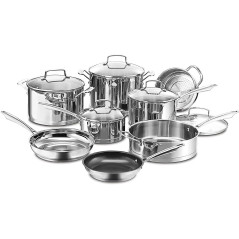 Juego de ollas Cuisinart 89-13 Profesional, 13 piezas