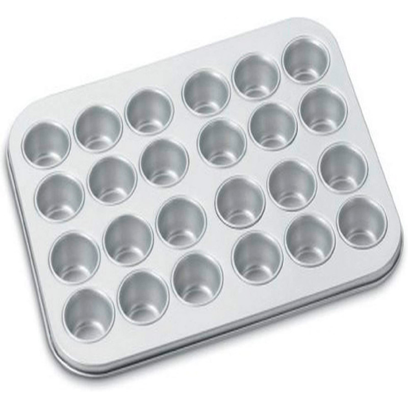 Assadeira Cuisinart AMB-24MMP Antiaderente Classica Do Chef Mini Muffin 24 Cupcak 38CM