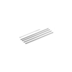 Kit Canudos Retos Inox 6 Peças CTG 00 SSS Cuisinart Prata