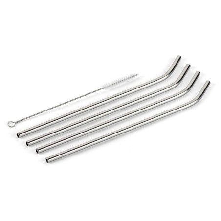 Kit Canudos Dobrado Cuisinart Inox 6 Peças Prata - CTG-00-SSSB